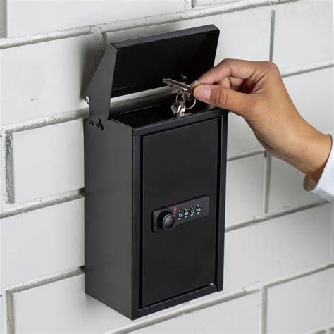 electrical box lock bunnings|key safe lock box outdoor.